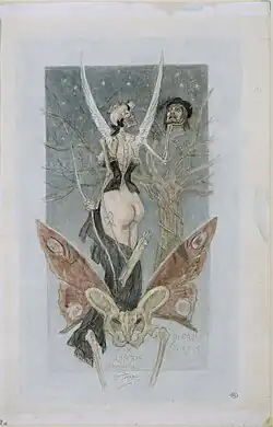 Frontispice de L'Initiation sentimentale, musée d'Orsay.