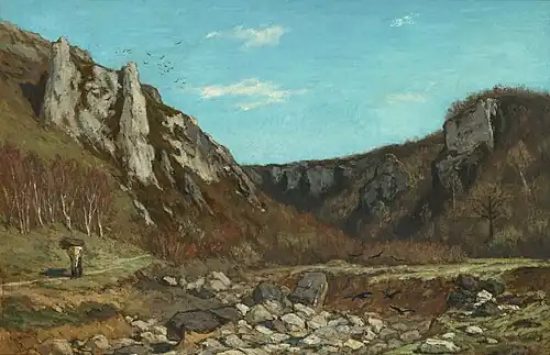 La Vallée de Coléby, 1875, musée d'Orsay.