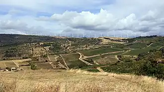 Eoliennes du pic de Brau