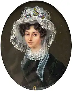 Portrait d'une femme.