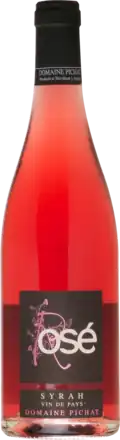 IGP collines-rhodaniennes, rosé de syrah