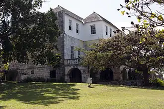 La maison du maître en 2013.