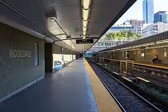 Image illustrative de l’article Rosedale (métro de Toronto)