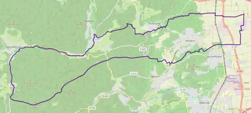 Carte OpenStreetMap.