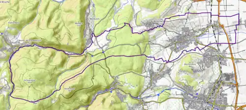 Carte topographique.