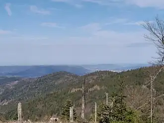 Vue depuis le sommet.