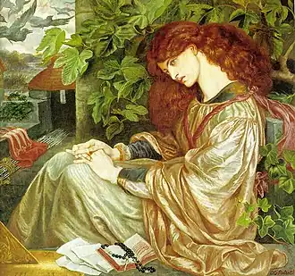 La Pia de' Tolomei, Dante Gabriel Rossetti, c. 1868