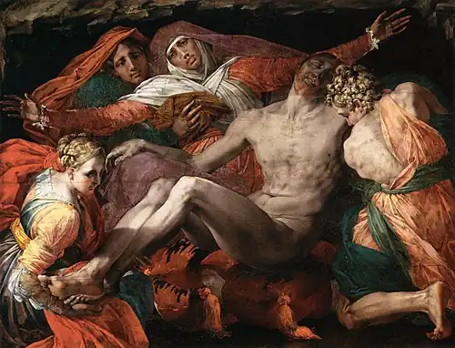 Rosso Fiorentino, 1537-1540Pietà, Musée du Louvre