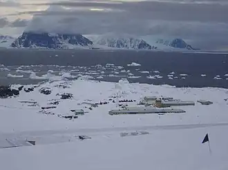 Base antarctique Rothera, Territoire antarctique britannique.