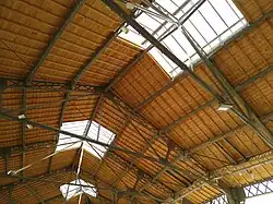 Charpente métallique Polonceau .