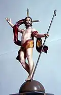 Jésus-Christ ressuscité, vainqueur du monde (milieu du XVIIIe&nbsp;siècle).