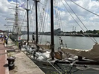 Les quais de l'Armada en 2023