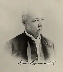 Rouër Roy, vers 1900.