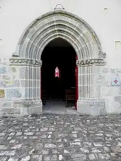 Portail occidental, en 2014.