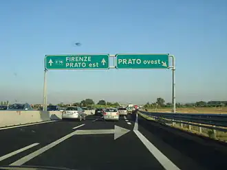 Image illustrative de l’article Autoroute A11 (Italie)