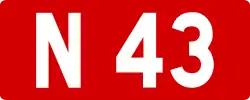 N 43