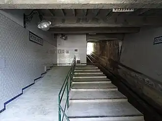 Intérieur de la station Royal-Hôtel.