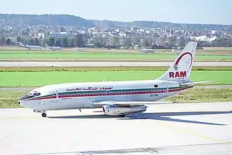 Le Boeing 737-200, remplaçant du 727
