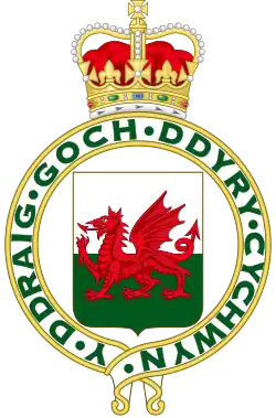 Badge royal de 1953  (utilisé comme identité visuelle de 1999 à 2002)