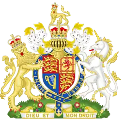 Description de l'image Royal Coat of Arms of the United Kingdom (Wikipedia main page).png.
