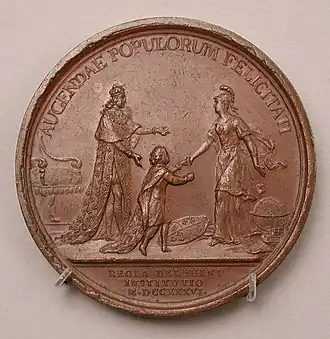 L’éducation royale du dauphin (1736).
