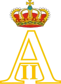 Monogramme du roi Albert II.
