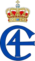 Monogramme du roi Christian IV.