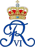 Monogramme du roi Frédéric VI.