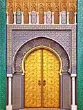Les portes principales du Palais royal de Fès