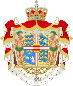 Armoiries royales (jusqu'en 2024).