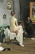 À l’atelier des peintres (1896).