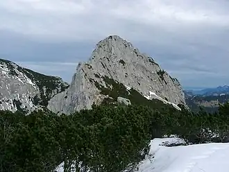 Le Ruchenköpfe vu du sud-ouest