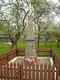 Monument orthodoxe du curé de Ruda, Nikolaï Ivanovitch Tusiewicz, au XXe&nbsp;siècle.