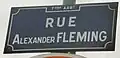 Rue Alexander Fleming