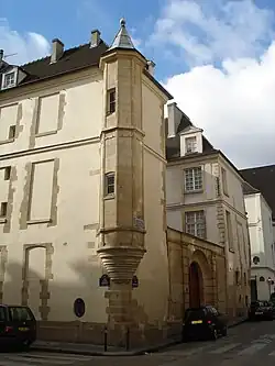 Le no&nbsp;21, rue Hautefeuille en 2008.