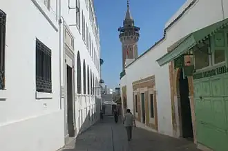 Photo d'une rue de la médina.
