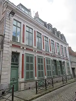 Maison construite en 1722 au numéro 1ter