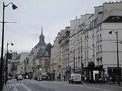 La rue Saint-Antoine.