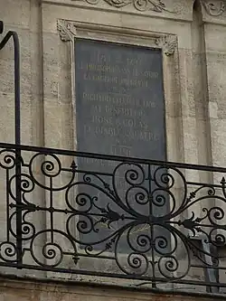 Liste des principales œuvres de Sedaine.