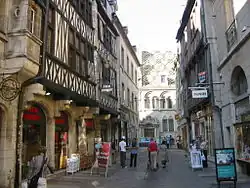 Dijon - rue du vieux-centre.