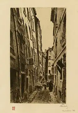 En 1921 (gravure de Pierre Desbois).