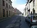 Une rue de La Bouëxière.
