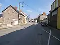 La rue principale du bourg de Treffendel.
