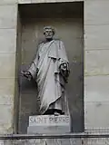Statue de saint Pierre.