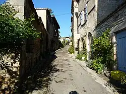 La rue Droite de la Peyre