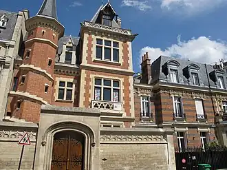 Vue de la mission diplomatique