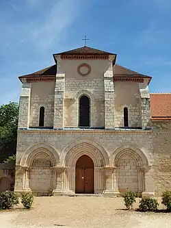 L'église du prieuré Saint-Martial.