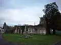 Les vestiges de l'église Notre-Dame d'Orgeville.