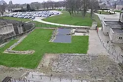 Ruines du palais de Guillaume le Conquérant.