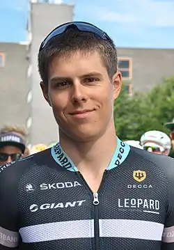 Aksel Nõmmela lors du Tour de Cologne 2017.